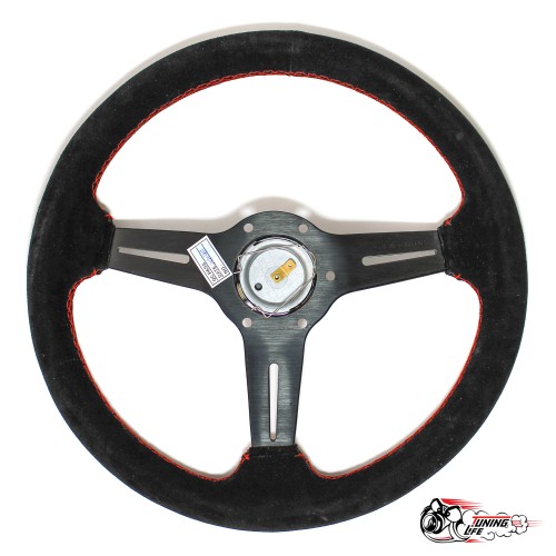 руль Nardi Deep Corn алькантара черный без выноса (6х74)