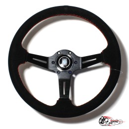 руль Nardi Deep Corn алькантара черный центр средний вынос (7СМ) (6х74) D35