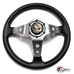 Руль МОМО вынос серый (бюджет)