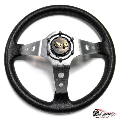 Руль МОМО вынос серый (бюджет)