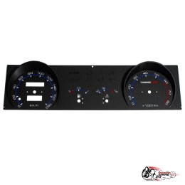 Шкала 2109 в стиле Vesta (синяя)