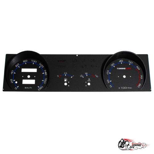 Шкала 2109 в стиле Vesta (синяя)