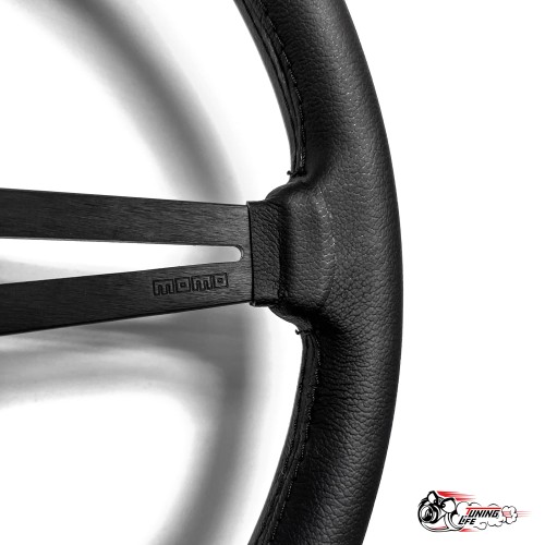 Руль МОМО MOD.08 style без выноса черный кожа D36