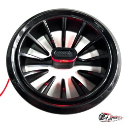 воздуховод AMG Гранта БЕЗ регулировки LED Красный (2шт) (LEDZILLA)