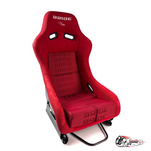 Спортивное сиденье (ковш) Bride Low Max красный (большой размер)