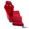 Спортивное сиденье (ковш) Bride Low Max красный (большой размер)