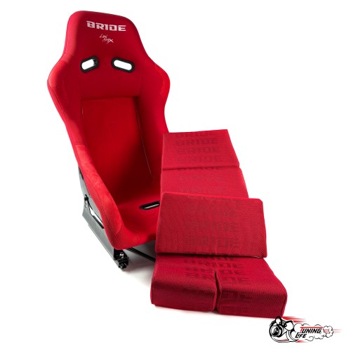 Спортивное сиденье (ковш) Bride Low Max красный (большой размер)