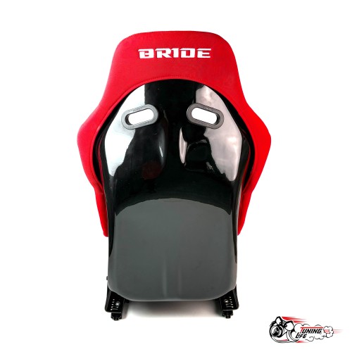 Спортивное сиденье (ковш) Bride Low Max красный (большой размер)