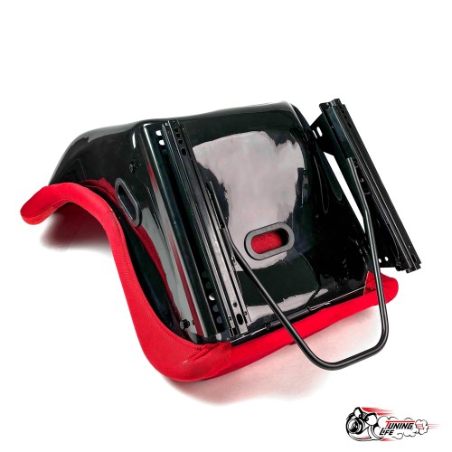 Спортивное сиденье (ковш) Bride Low Max красный (большой размер)