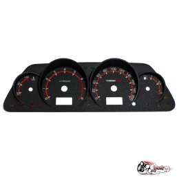 Шкала 2123 / Нива ВДО в стиле Vesta (красная)