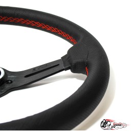 руль Nardi Deep Corn перф. кожа черный центр без выноса (6х74) D35