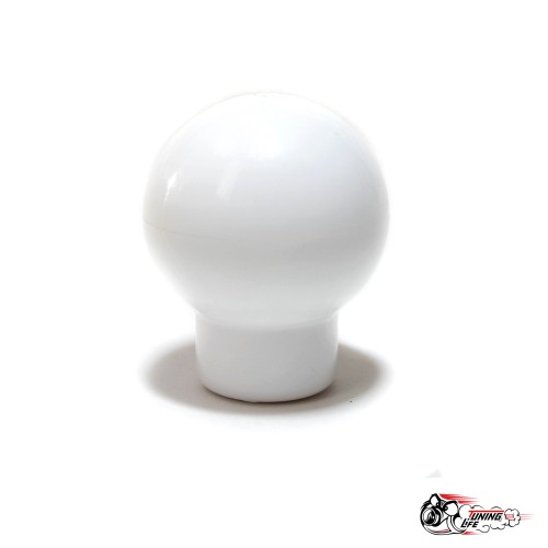 насадка на ручку КПП белый шар дешевый