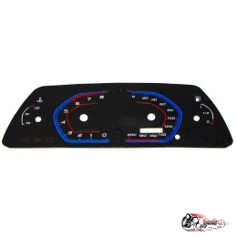 Шкала BMW Style ВАЗ 2113-15/2110-12 под одно окно VDO