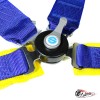 Ремни Sparco СИНИЕ 4 точки (быстросъем)