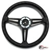 Руль МОМО MOD.08 style без выноса черный кожа D36