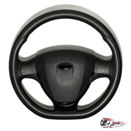 Руль Приора 2 черный 2170/1119/2190/2123 со скосом снизу