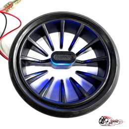 воздуховод AMG Гранта БЕЗ регулировки LED Синий (2шт) (LEDZILLA)