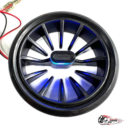 воздуховод AMG Гранта БЕЗ регулировки LED Синий (2шт) (LEDZILLA)