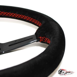 руль Nardi Deep Corn алькантара черный без выноса (6х74)