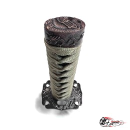 Насадка на КПП меч самурая Золотая с Черным 20см