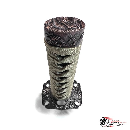 Насадка на КПП меч самурая Золотая с Черным 20см