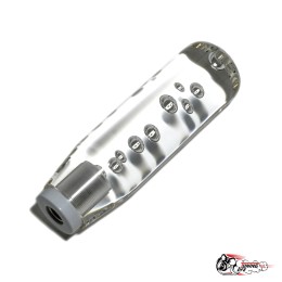 Насадка на ручку КПП дрифтовая 150мм прозрачная с подсветкой