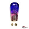 Насадка на ручку КПП дрифтовая 10см 3 цвета кристалл (синий фиолетовый красный)