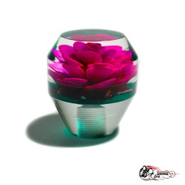 насадка на ручку КПП "розочка" зеленый фон