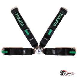 Ремни ТАКАТА ЧЕРНЫЕ 4 точки (быстросъем)