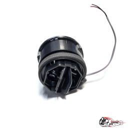 Воздуховод AMG Гранта регулируемые с белой подсветкой СЕРЕБРО