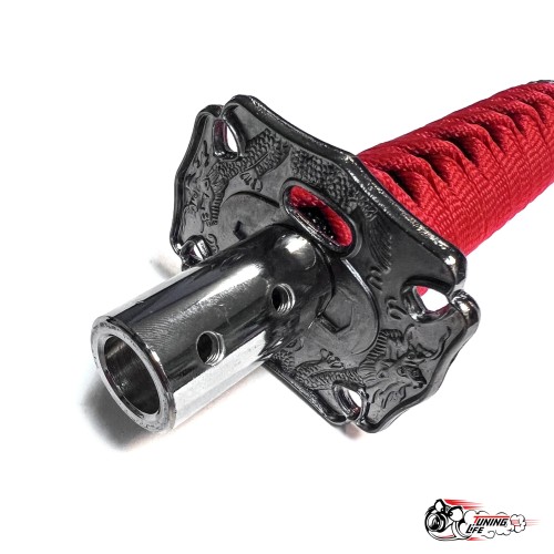 Насадка на КПП меч самурая Красная с Черным 20см