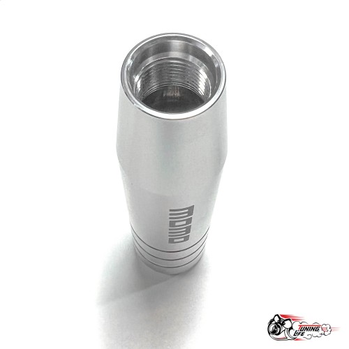 Насадка на ручку КПП МОМО цилиндр гладкий (серебро)