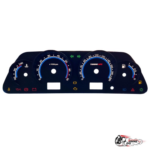 Шкала Нива АП в стиле приора 2 (синяя)