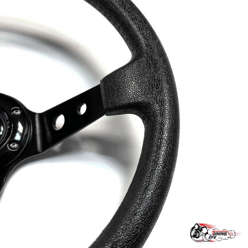 Руль МОМО вынос черный (бюджет)