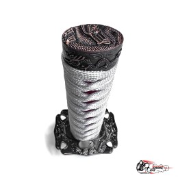 Насадка на КПП меч самурая Белая с Красным 20см