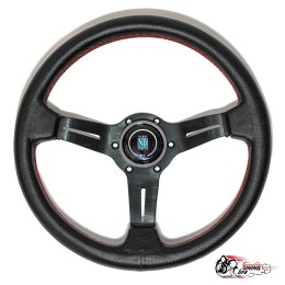 руль Nardi Competition перф. кожа вынос черный (6х74)