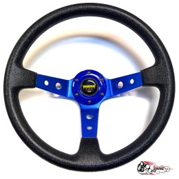 Руль МОМО вынос синий (бюджет)