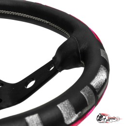 Руль Vertex 1996 кожа вынос розовый