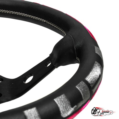 Руль Vertex 1996 кожа вынос розовый