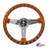 Руль Nardi style хром дерево вырезы