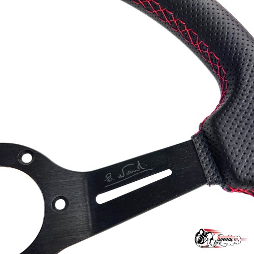 Руль Nardi Deep Corn перф. кожа черный средний вынос 7СМ (6х74) D35