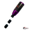 Насадка на ручку КПП мейхуа на фоне карбон фиолетовая 8,5см