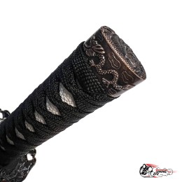 Насадка на КПП меч самурая Черная с Белым 20см