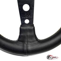 Руль King of Vertex золото (кожа) D32