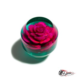 насадка на ручку КПП "розочка" зеленый фон