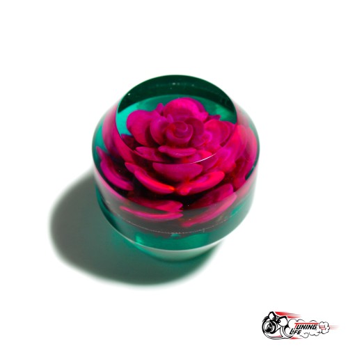 насадка на ручку КПП "розочка" зеленый фон