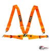 Ремни Sparco оранжевые 4 точки