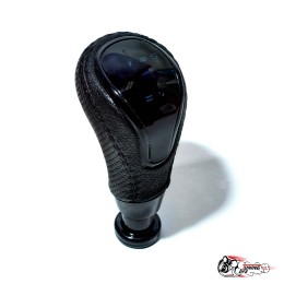 Насадка кпп черная строчка 2108 -15. 2110 - 2170 c ПОДСВЕТКОЙ КРАСНОЙ