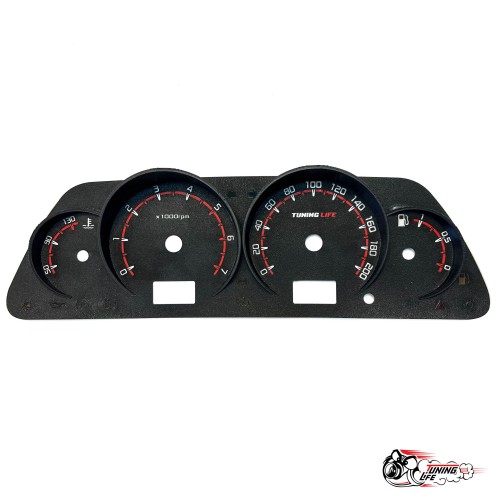 Шкала Нива АП в стиле Vesta (красная)