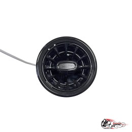 Воздуховод AMG Гранта регулируемые с белой подсветкой ЧЕРНЫЙ